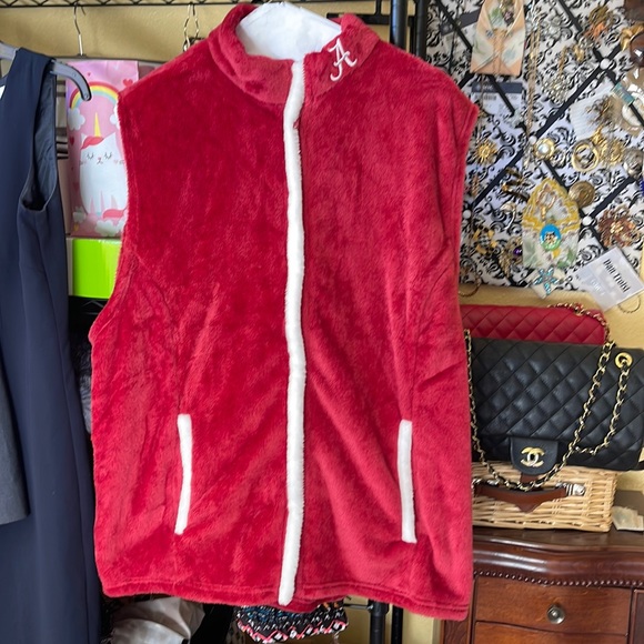emerson Jackets & Blazers - Alabama Crimson Tide plush vest size 3X women’s new with tags roll tide